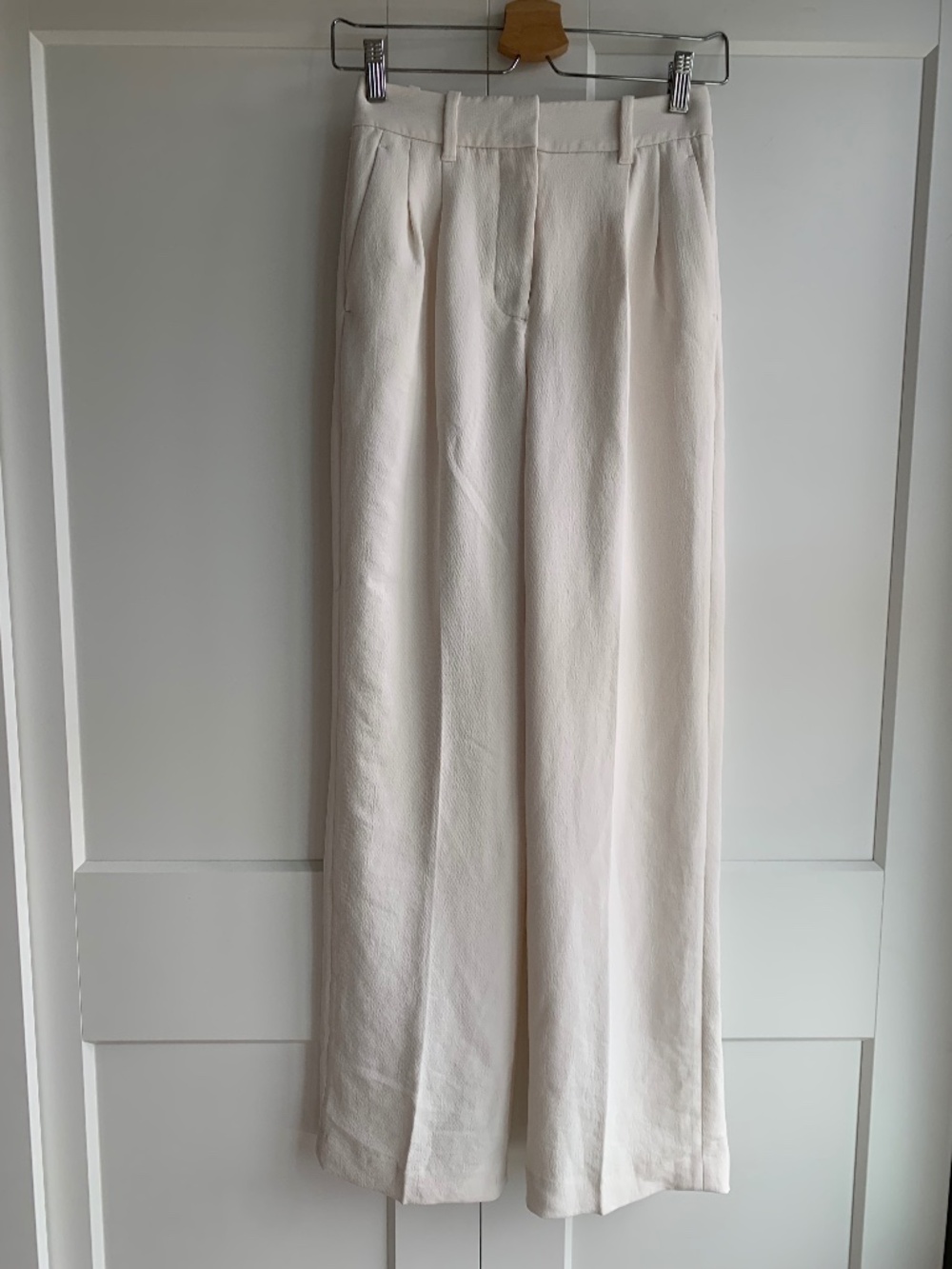 Wilfred the effortless pant high rise wide leg in birch size 00